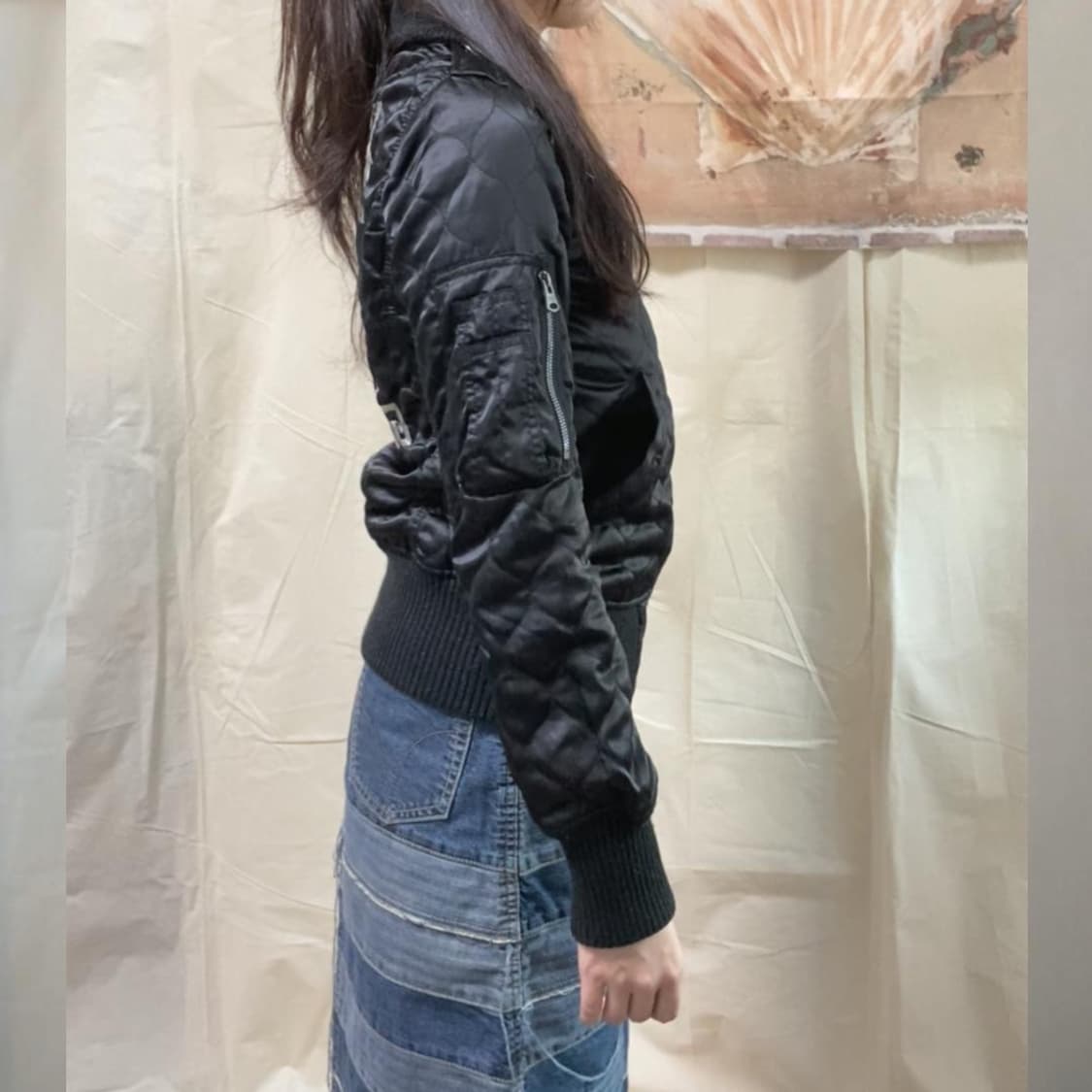 히스테릭글래머 00s 글리터 퀼트 자켓 상품이미지3