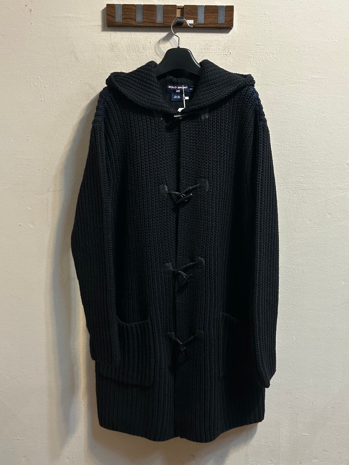 폴로 스포츠 니트 더플 코트 상품이미지1