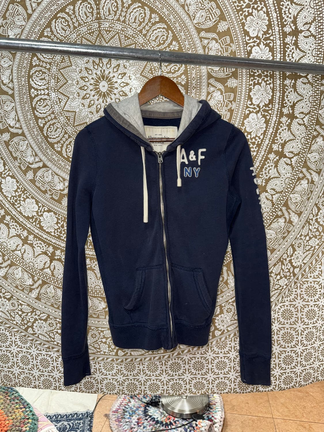 아베크롬비 여성 빈티지 기모 후드집업  상품이미지3