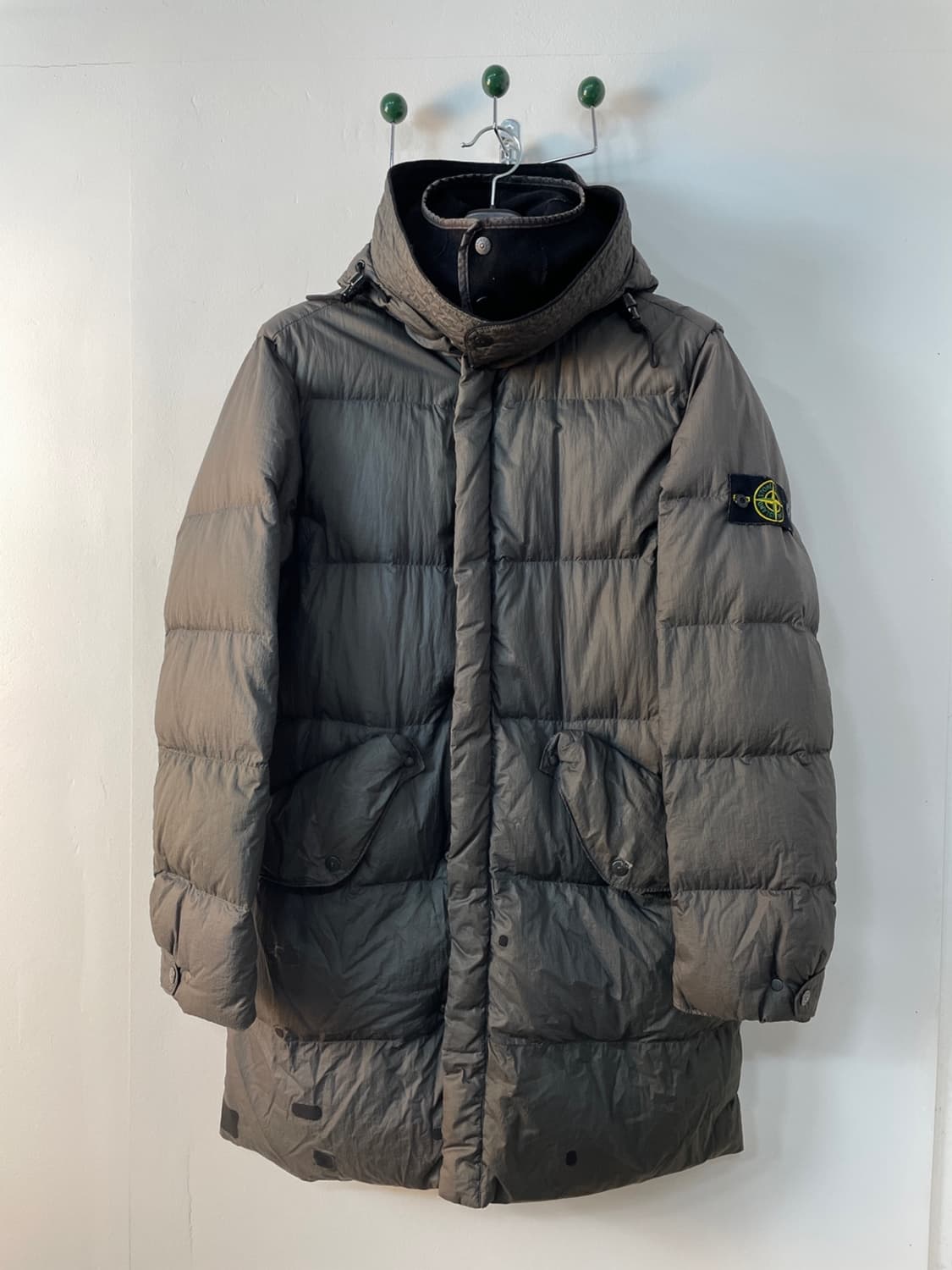 올드 스톤 아일랜드 크링클랩스 패딩  상품이미지2