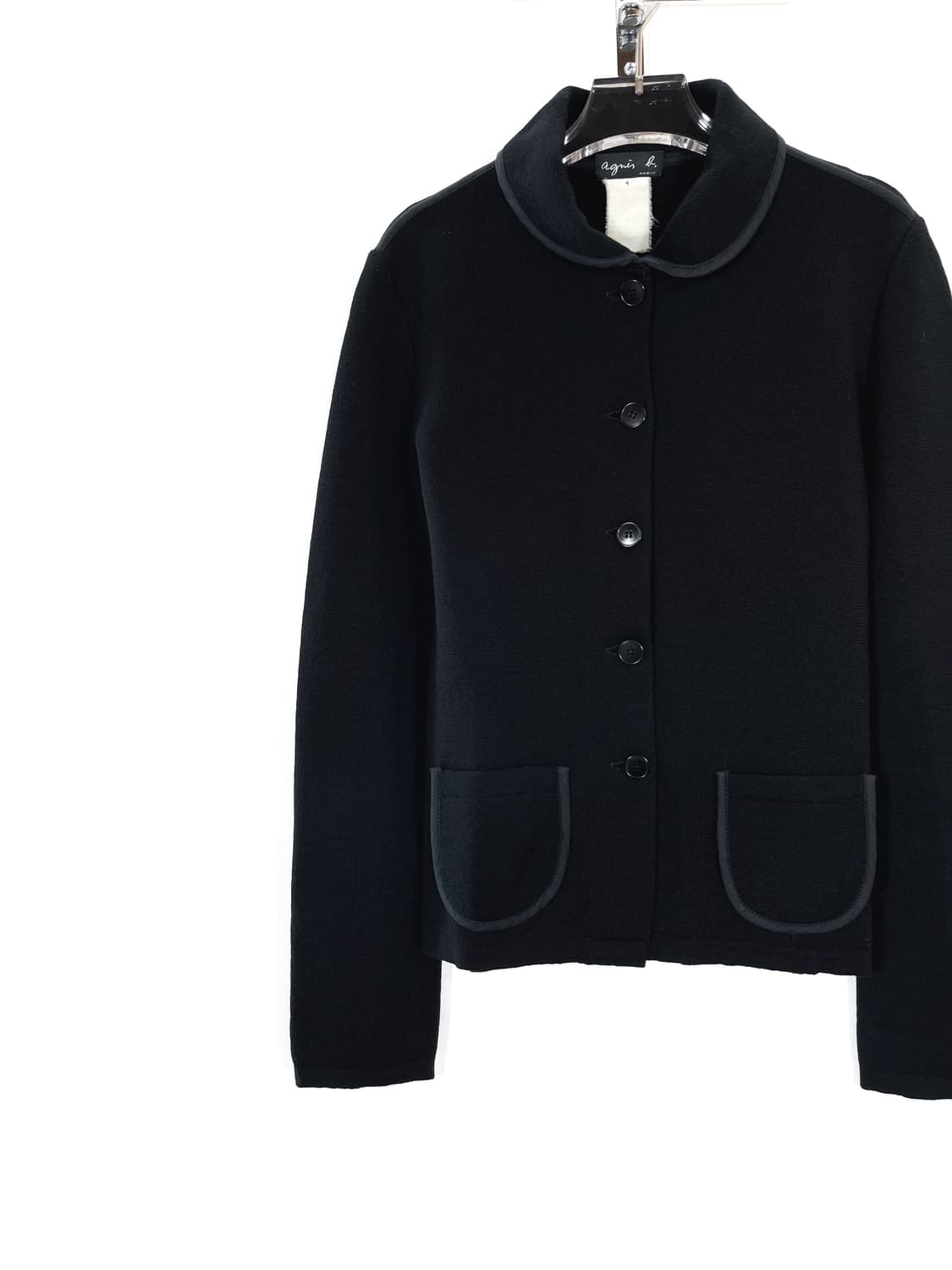 90’s 아네스베 라운드카라 버튼 자켓 상품이미지2