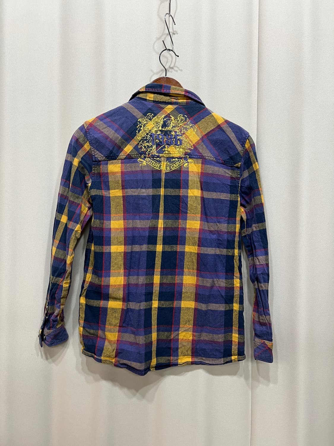 Michiko london 빈티지 투포켓 체크 셔츠  상품이미지5