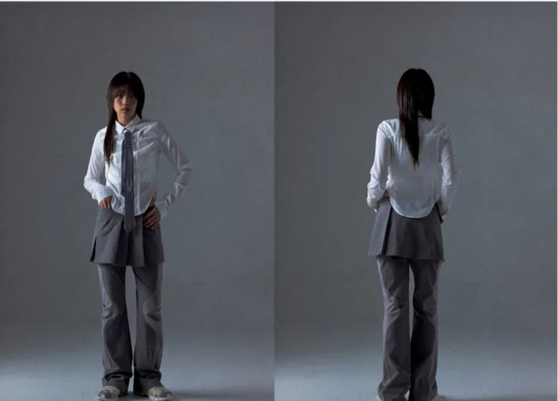 오호스 2way 스커츠팬츠 셋업 상품이미지7