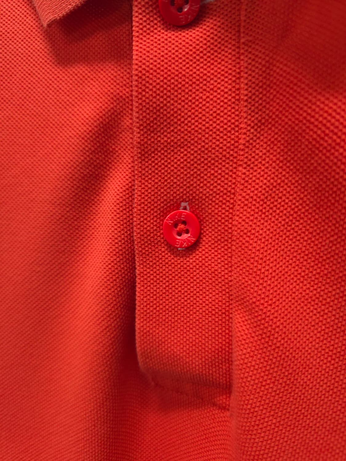 나이키 스우시 로고 반팔 카라티 오렌지 (L/100) 상품이미지5