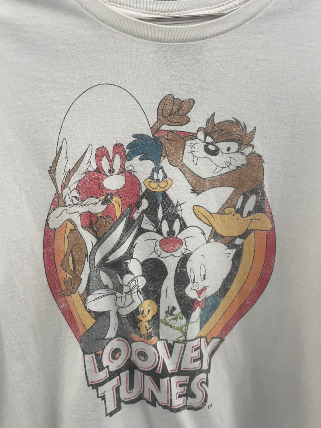 루니툰 프린팅 반팔 티셔츠 상품이미지2