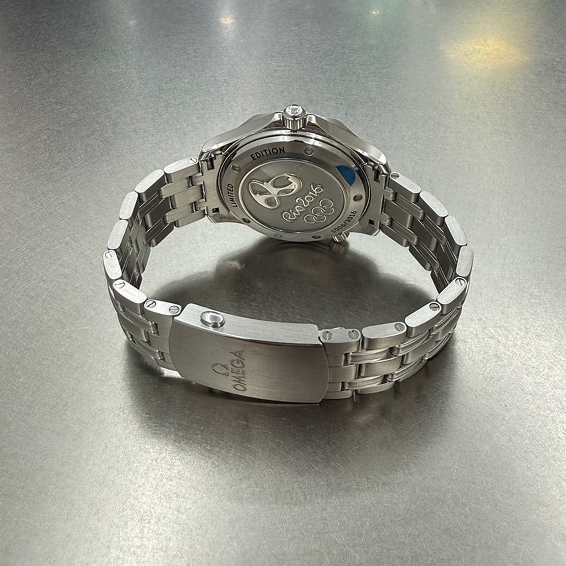 오메가 리우올림픽 씨마스터 시계 다이버 300M 스틸워치 상품이미지8