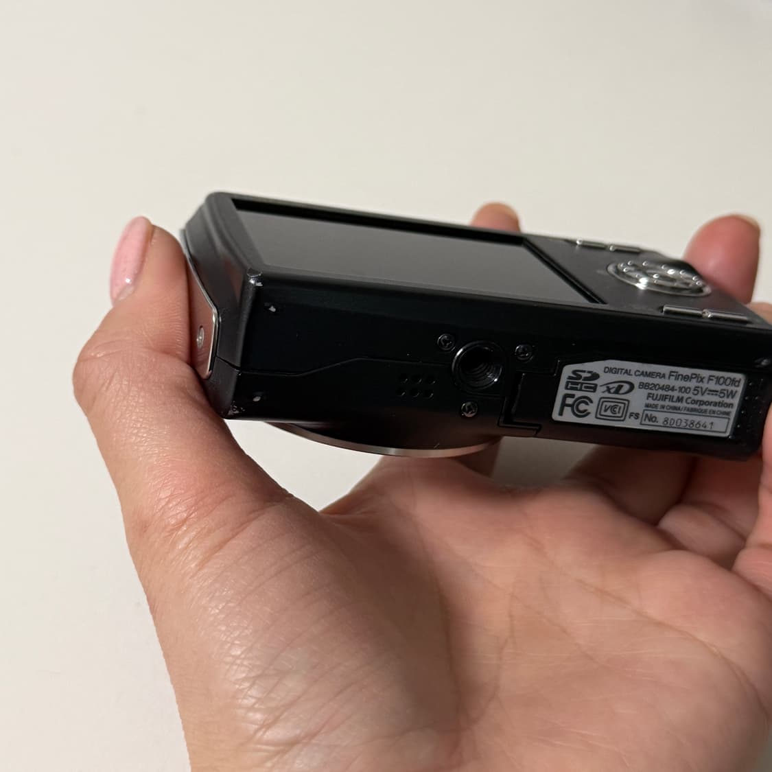 후지필름 파인픽스 F100 빈티지 디카 디지털카메라 블랙 상품이미지6