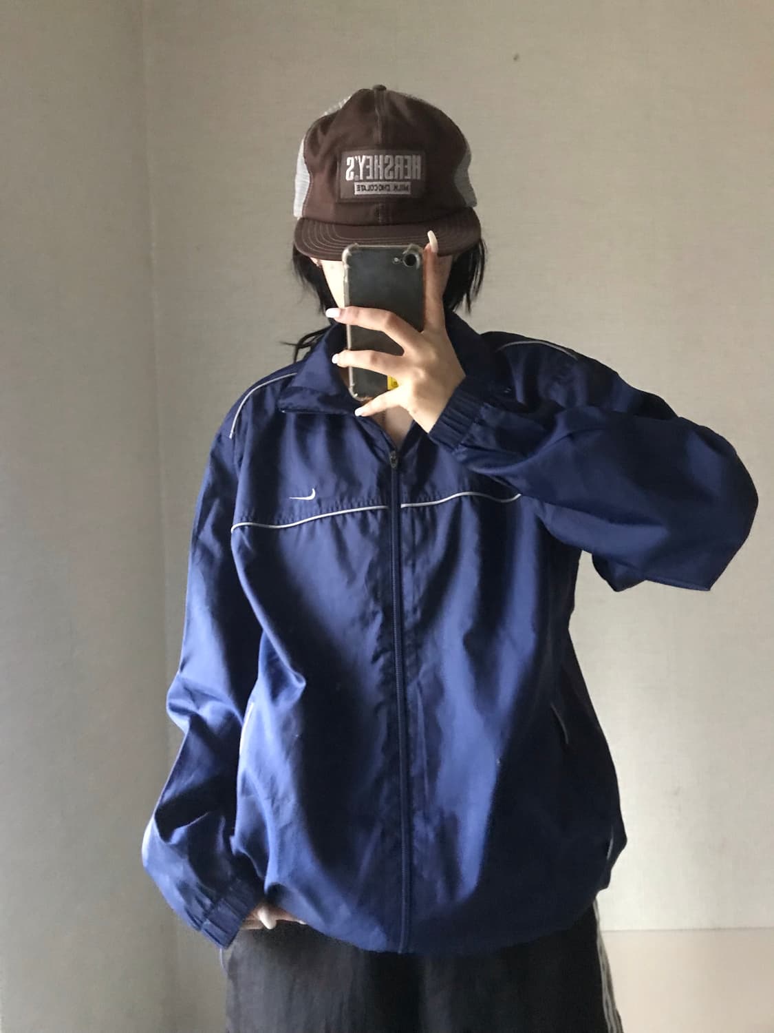 나이키 네이비 바람막이 상품이미지4
