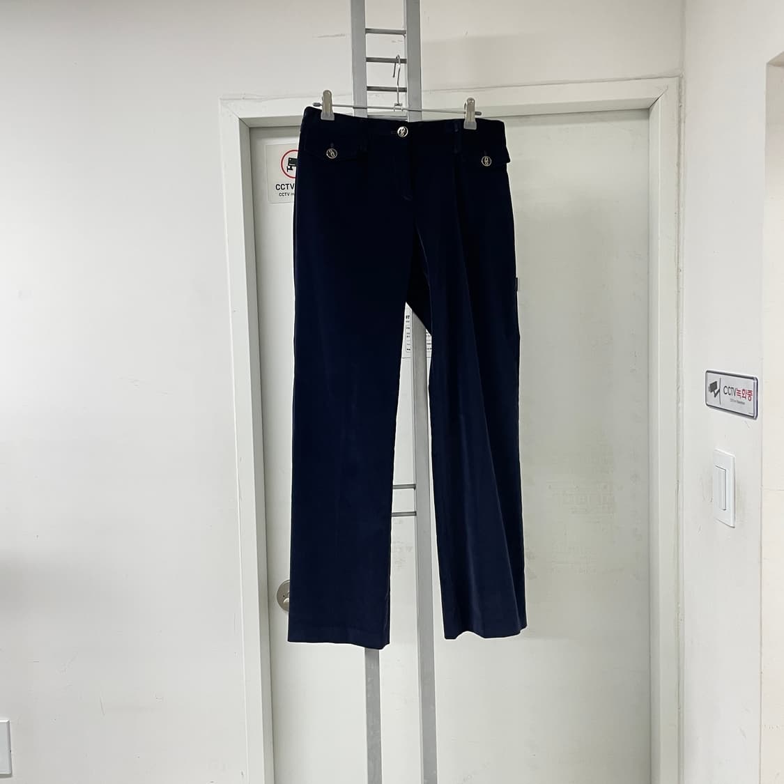 돌체앤가바나 벨벳 네이비 팬츠 40(W) 상품이미지1