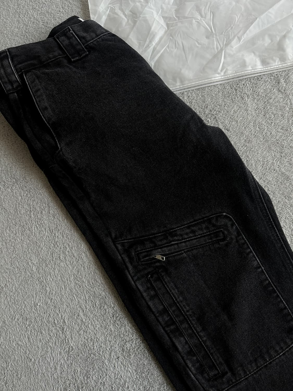 플라스틱프로덕트 리빌드 팬츠 black [L] 상품이미지2