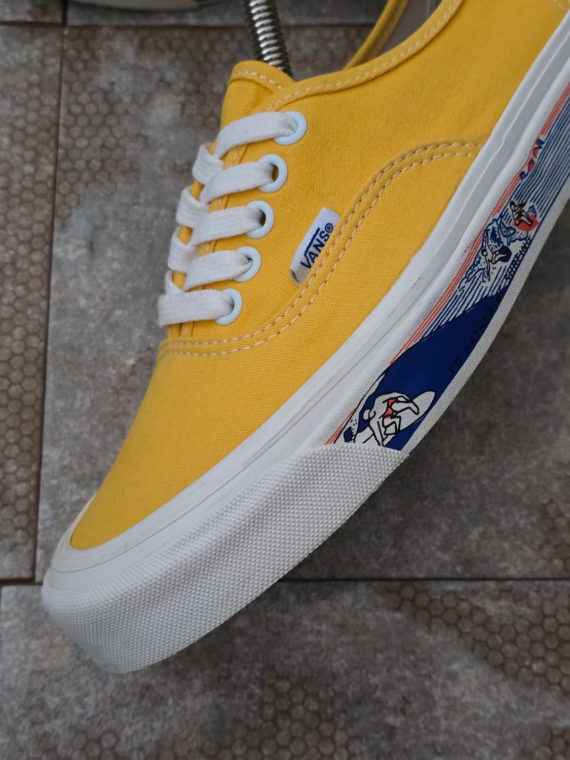 (260)반스 어센틱 44 dx 애너하임 사이드월 프린트 스니커즈 상품이미지5