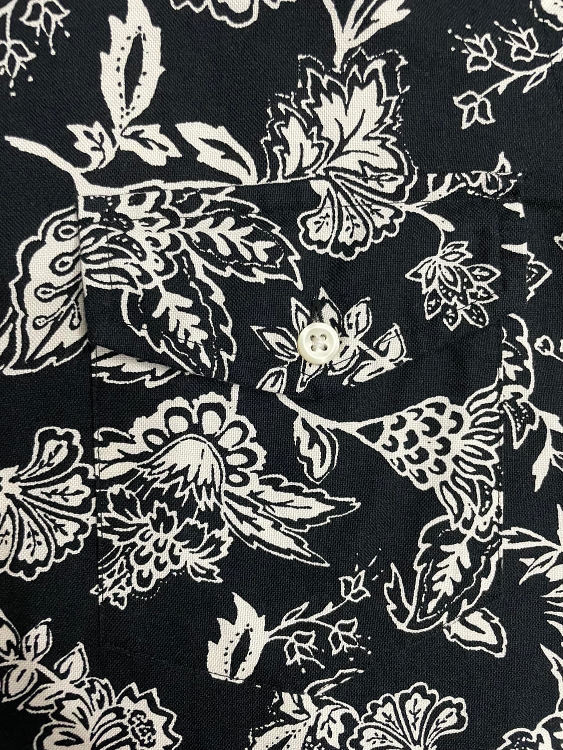 폴로 랄프로렌 하와이안 캠프 셔츠 블랙 상품이미지3