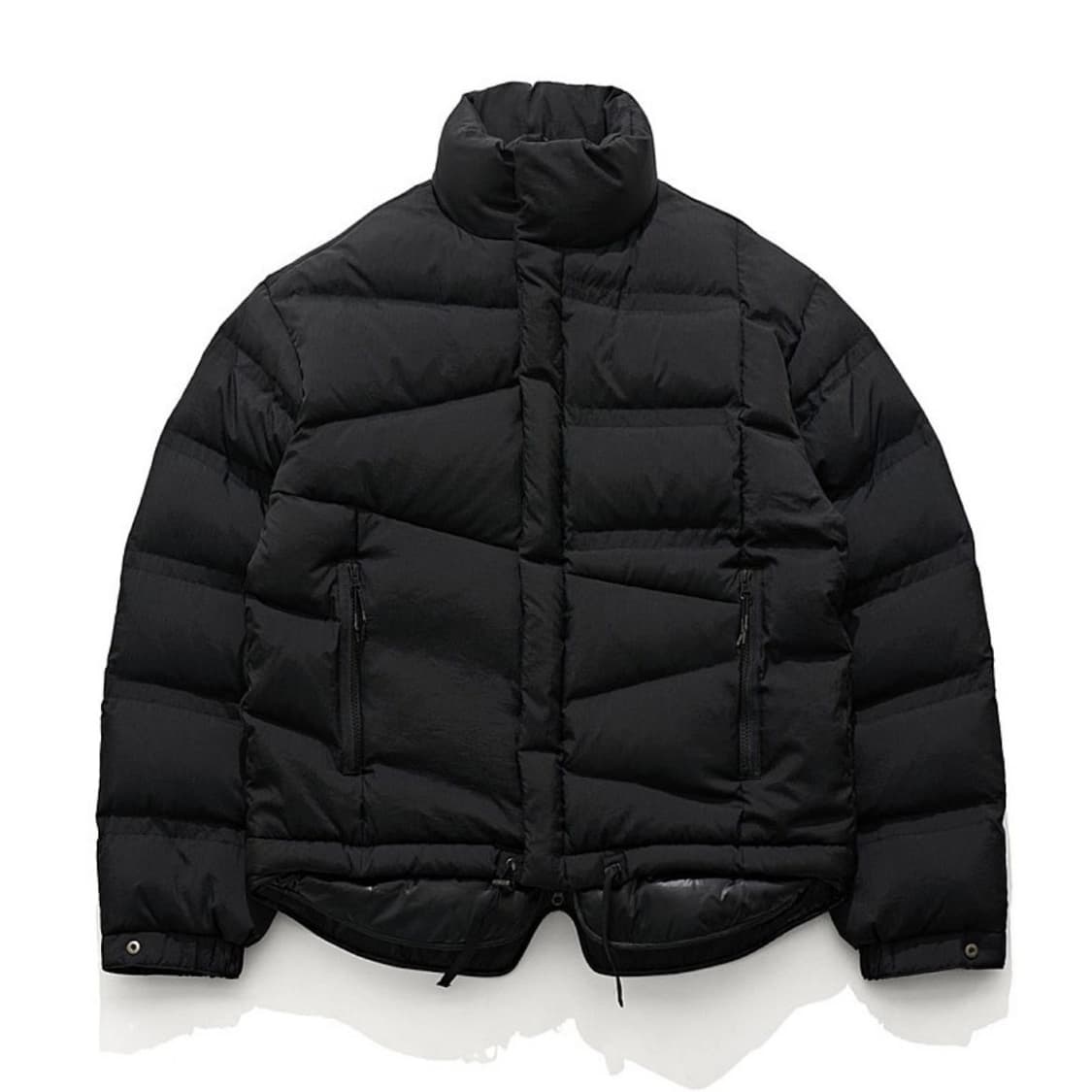 (삽니다) 언어펙티드 레이어드 패딩 블랙 S 상품이미지1