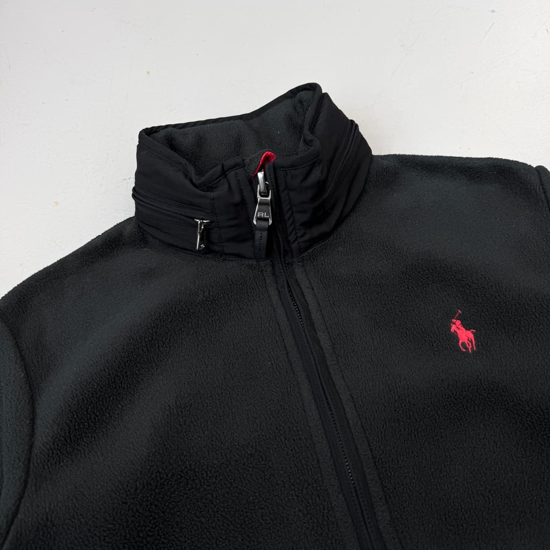 폴로 포니 플리스 자켓 블랙 상품이미지3
