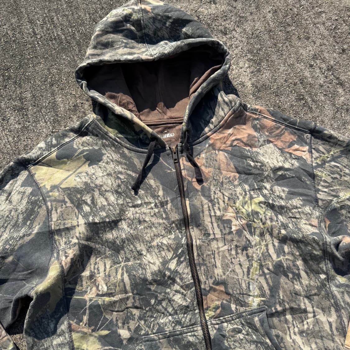 [L] Red Head 리얼트리패턴 후드집업 상품이미지5