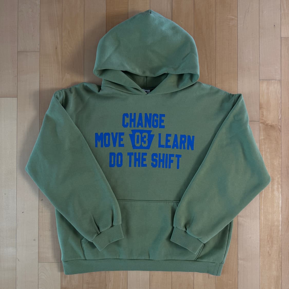 컬렉트 피시스 카키 그린 후드 L 상품이미지1