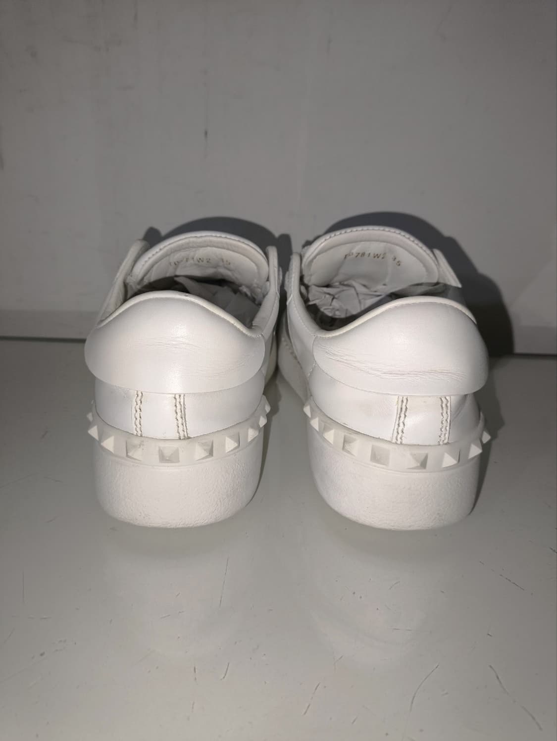 35 220mm 발렌티노 히든 오픈 메탈릭 스니커즈 상품이미지8