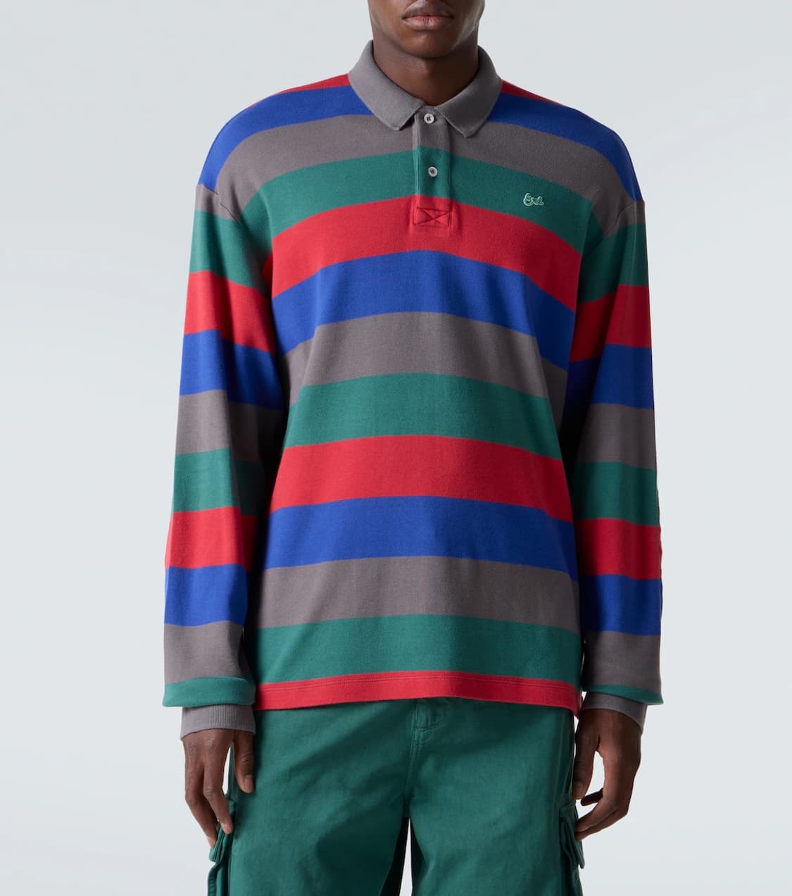 [S,M,L]이알엘 ERL 25fw 스트라이프 폴로 셔츠 상품이미지5