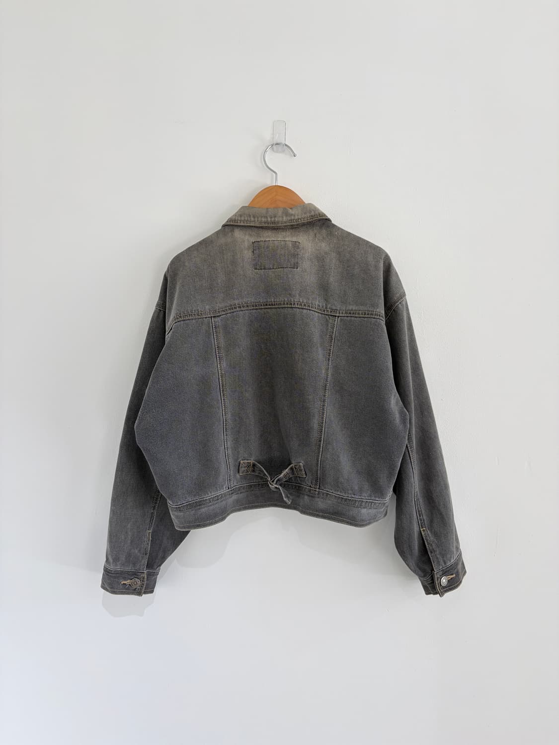 LMITED PARADISE crop denim jacket  상품이미지4