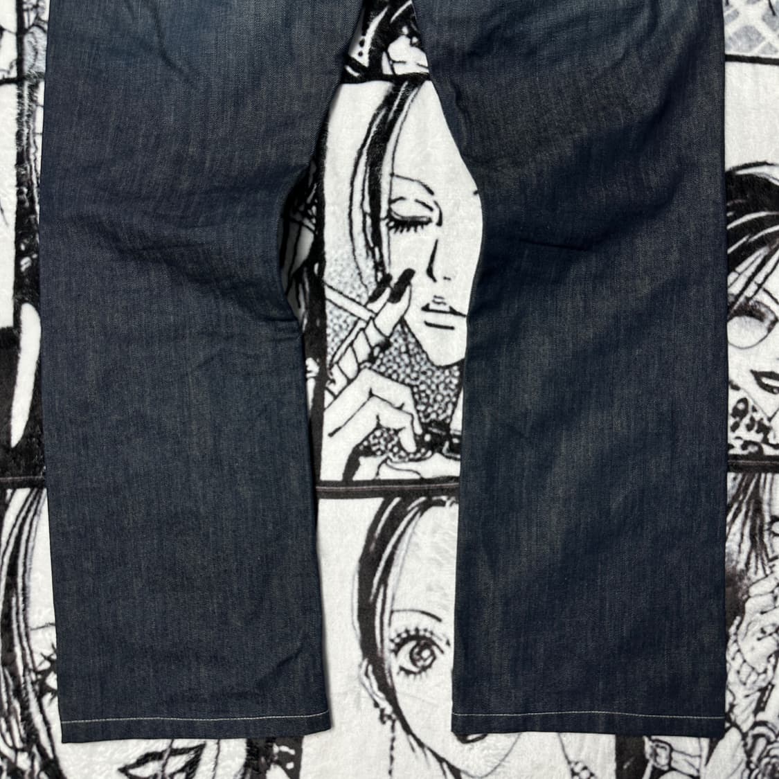 트루릴리젼 트루진 스트레이트 오버핏 데님팬츠 상품이미지8