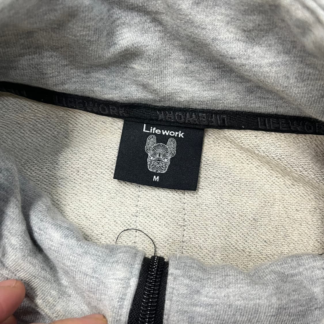 라이프워크 반집업 맨투맨 상품이미지6