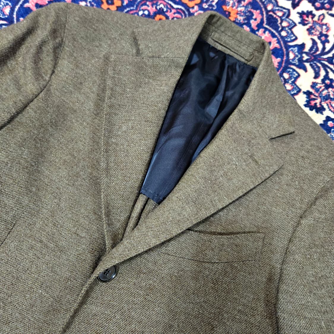 맨온더분(Man on the boon) 캐시미어 울 혼방 3버튼 자켓 상품이미지5