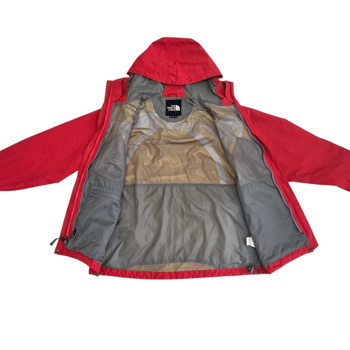 The North Face 노스페이스 레드 고어텍스 등산 바람막이 상품이미지3