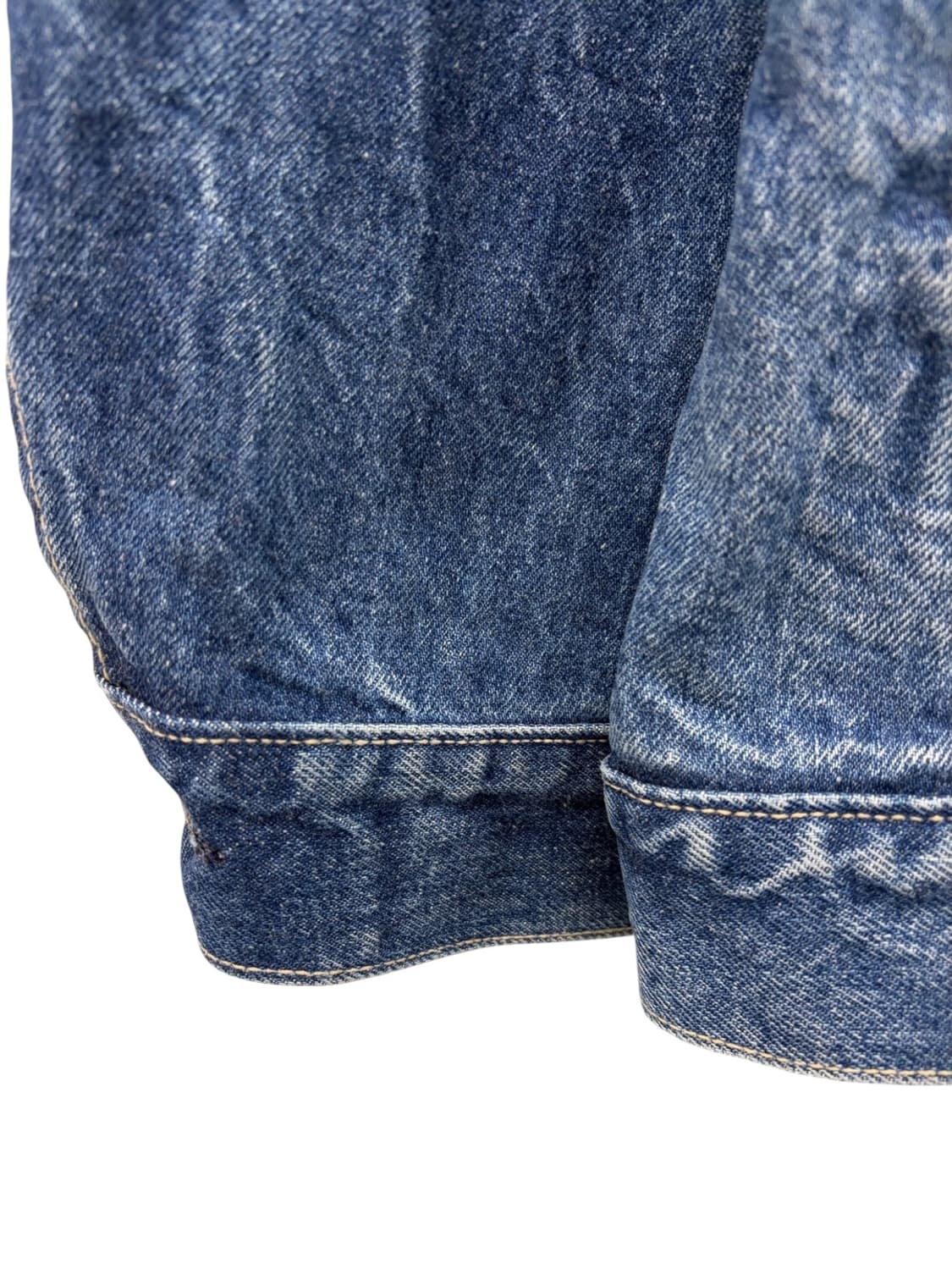 90s 리바이스 674 데님자켓 화이트블루탭 (L~2XL) 상품이미지7