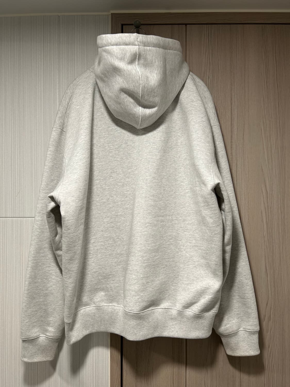 슈프림 X 챔피온 후드집업 애쉬그레이 상품이미지2