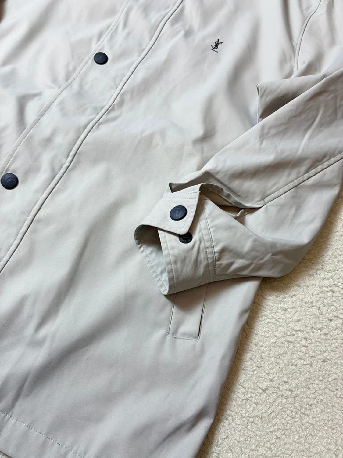 입생로랑 YSL 00s 자수로고 스윙톱 자켓 PN7483 상품이미지5