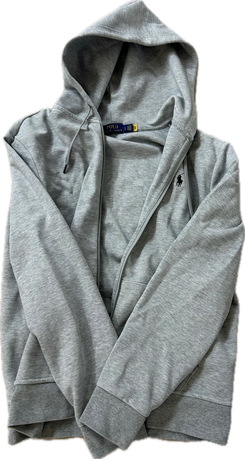 [셋업] 폴로 후드집업 셋업 그레이 상품이미지1