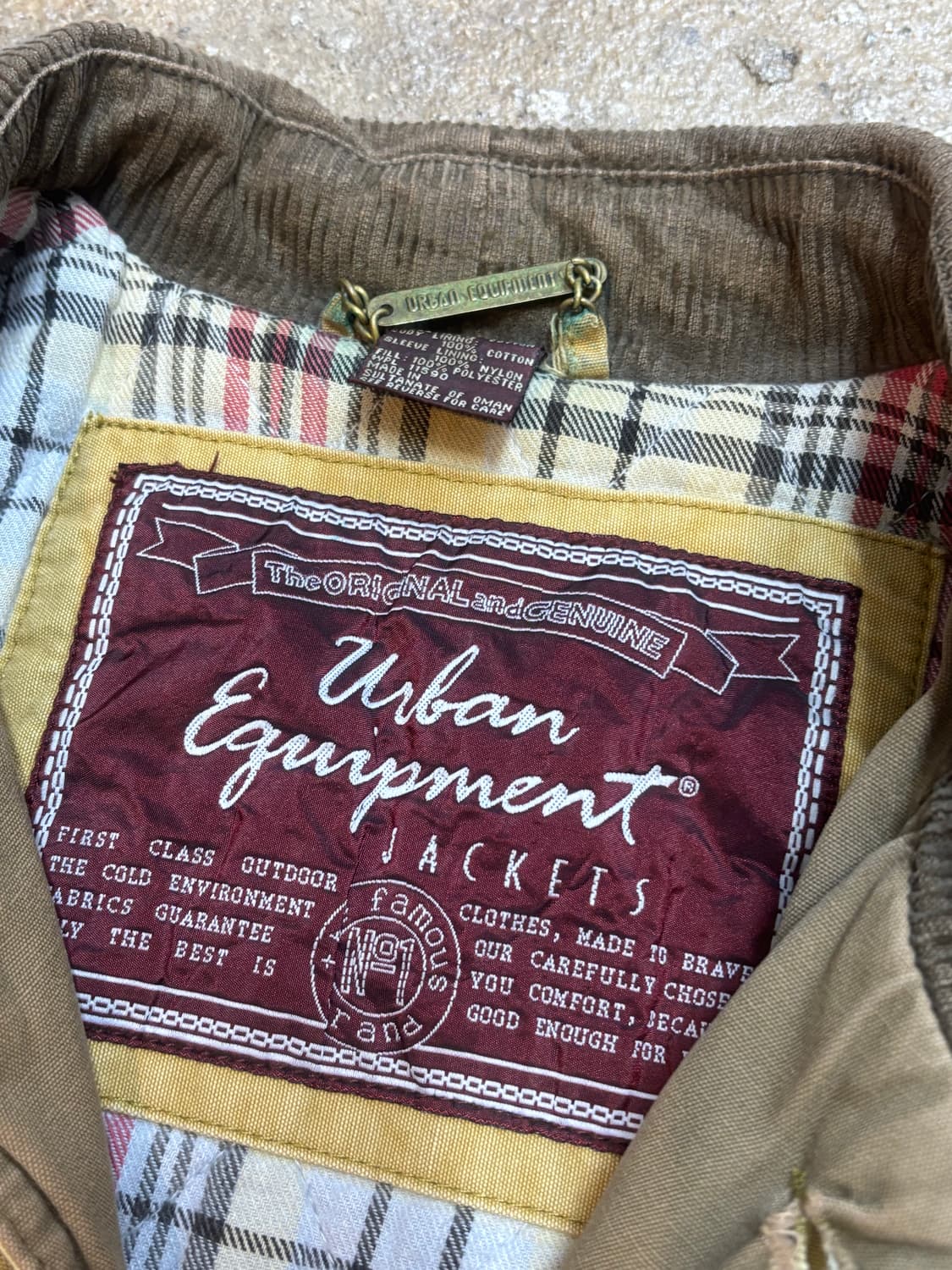 URBAN EQUIPMENT 90s 헌팅 자켓 상품이미지7