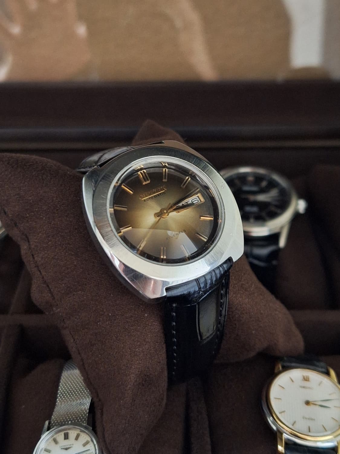 시티즌 70s 빈티지 오토매틱 스퀘어드 시계 판매합니다 상품이미지2