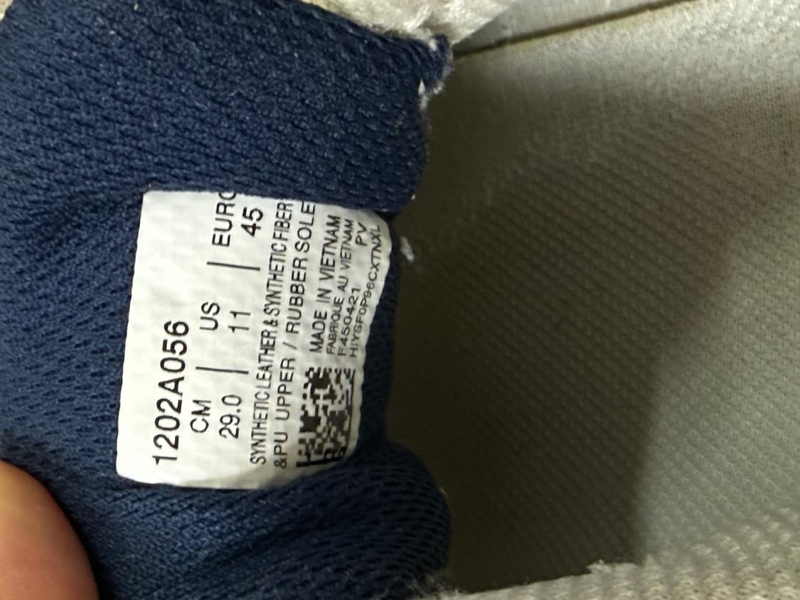 아식스 젤카야노 14 화이트 미드나잇 285-290사이즈 판매 상품이미지6