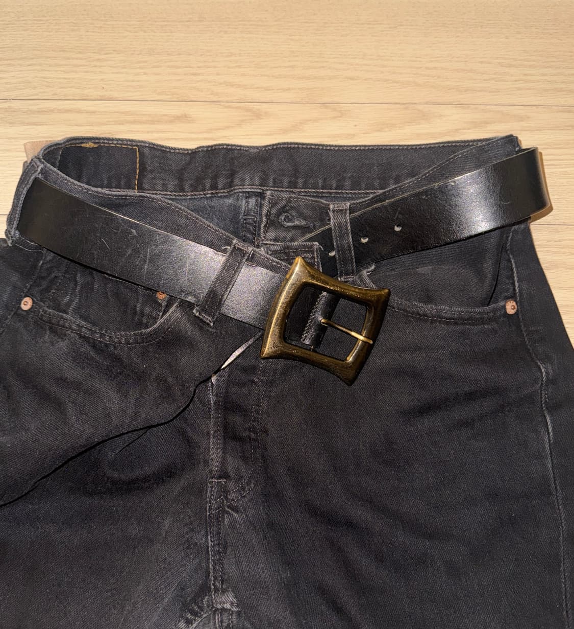 돌체앤가바나 아카이브 레더 벨트 상품이미지2