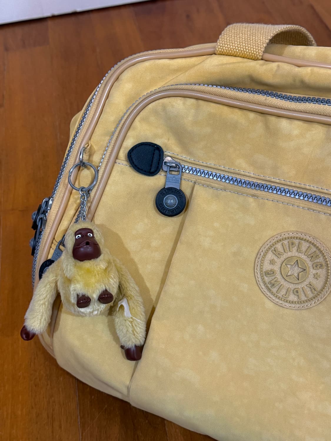 키플링 라이트옐로우 여행 보스턴백 상품이미지4
