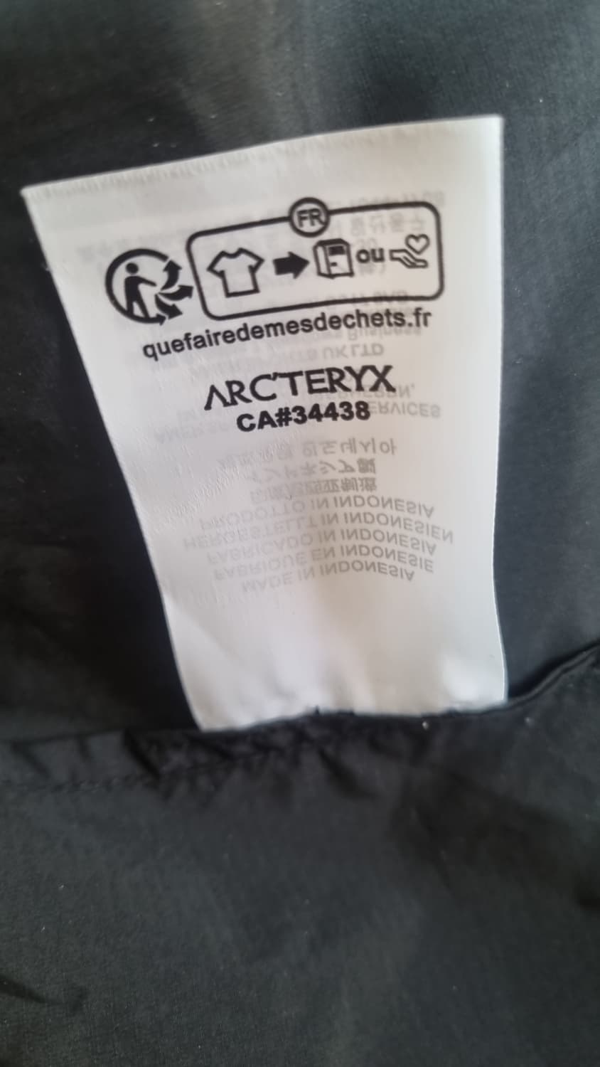 특가)아크테릭스 스쿼미시 후디블랙.   S/ M 상품이미지7