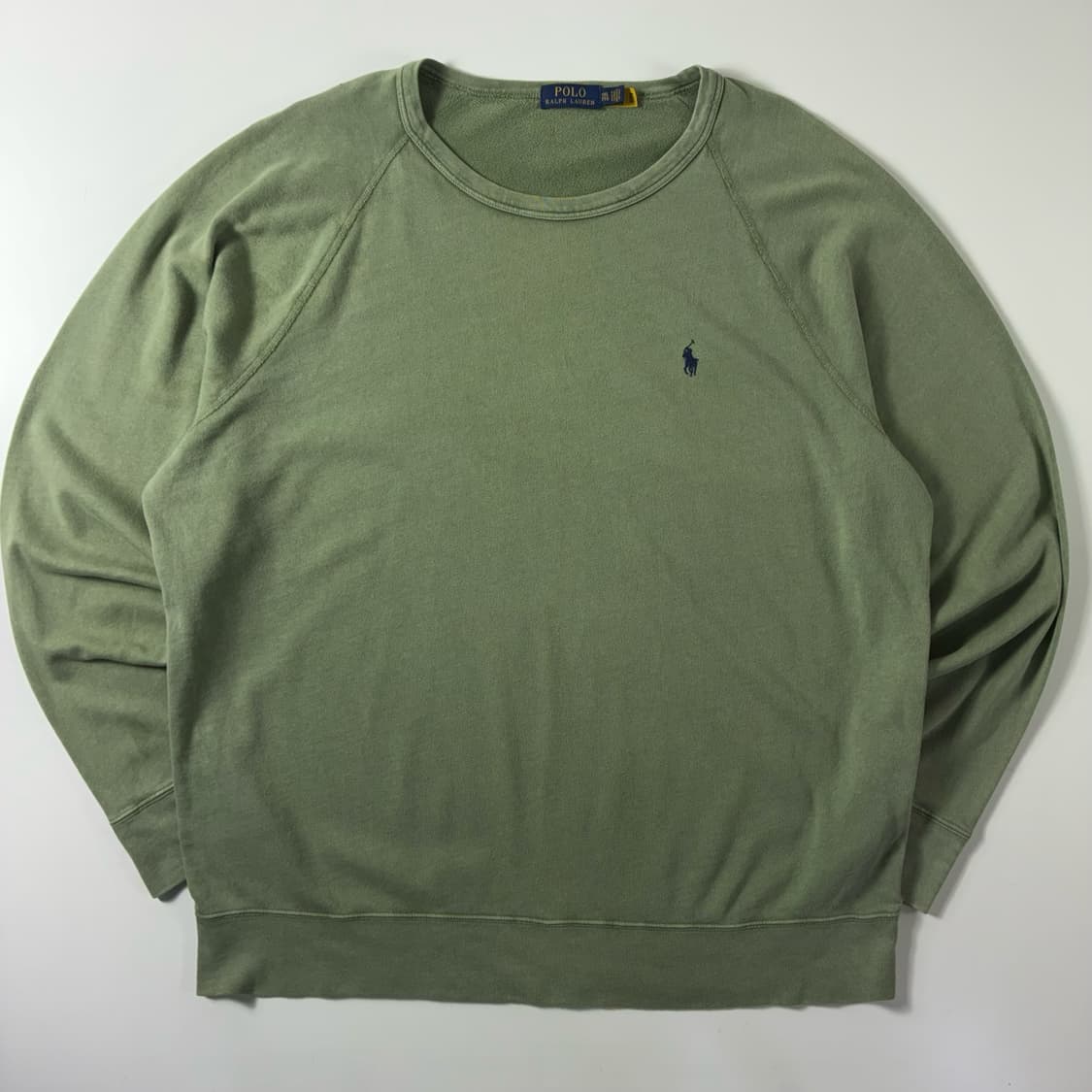 Polo  폴로 랄프로렌 신형 자수 코튼 워시드 카키 슬리브 상품이미지1