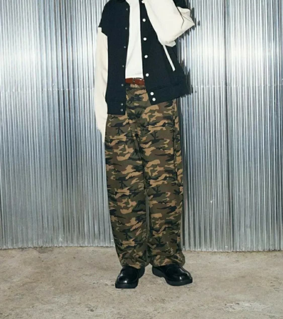 파르티멘토 카모플라쥬 오디너리팬츠 L 상품이미지2