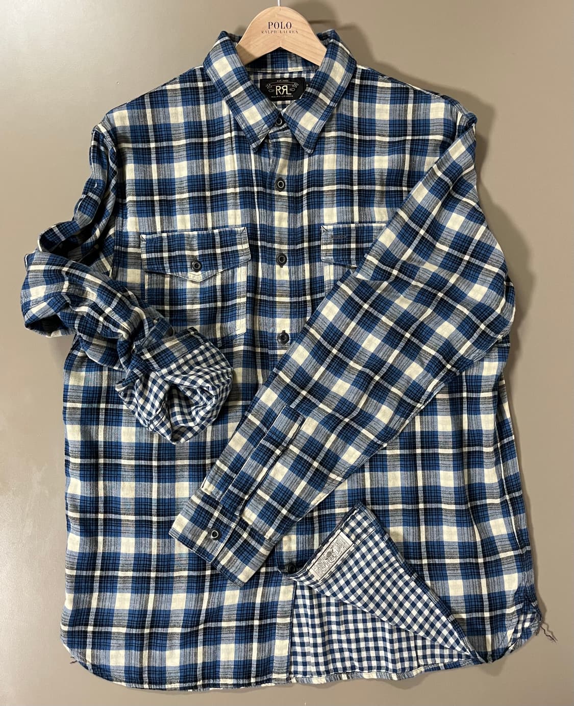 RRL 더블페이드 워크셔츠 상품이미지1