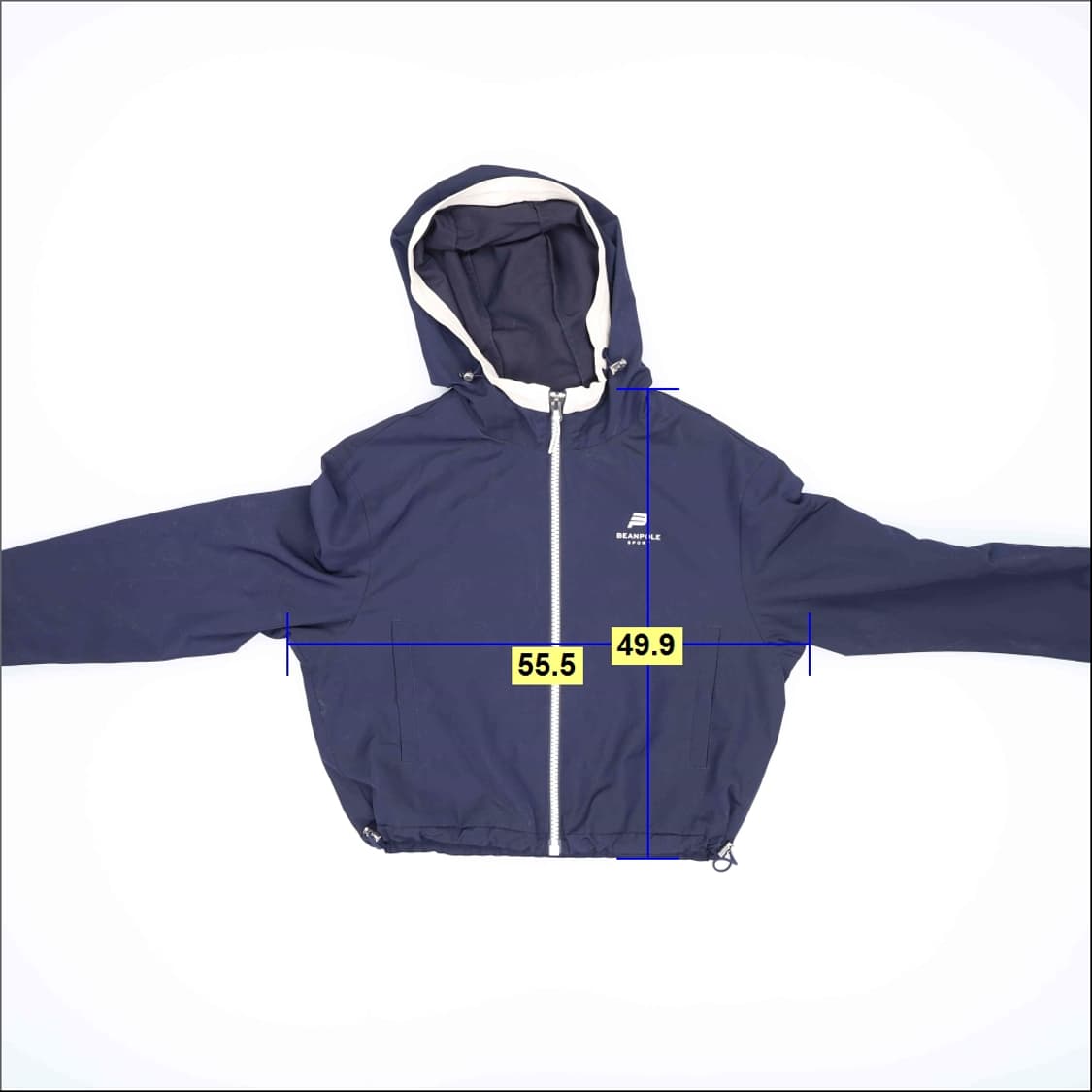 90 빈폴 여성 바람막이 자켓 0213H2 상품이미지6