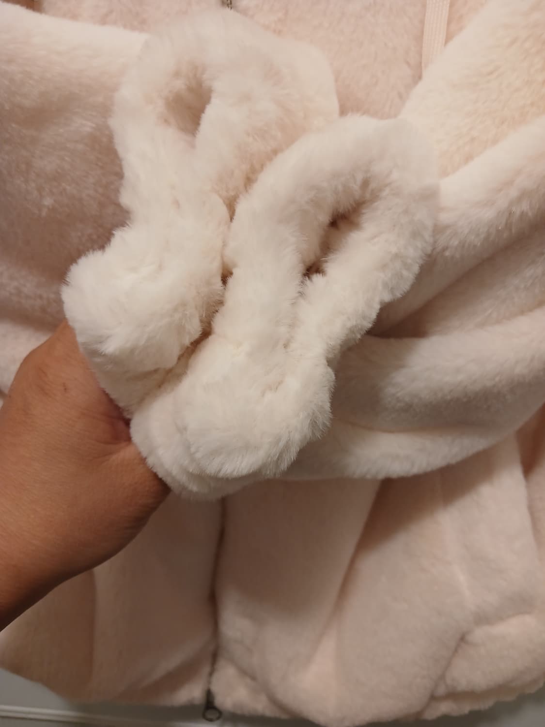 널디 정품 여성 퍼 후드 집업 S사이즈 상품이미지7