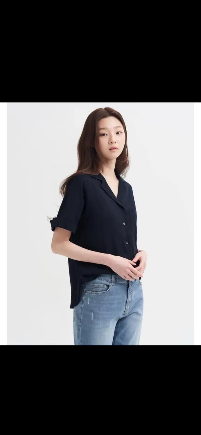 beanpole 빈폴 린넨 블라우스 상품이미지1