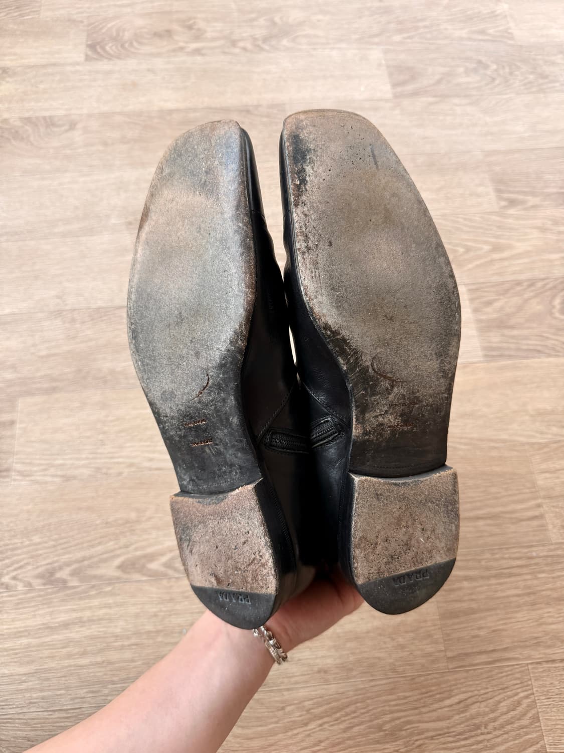 00s Square-Toe Side Zip Boots 상품이미지6