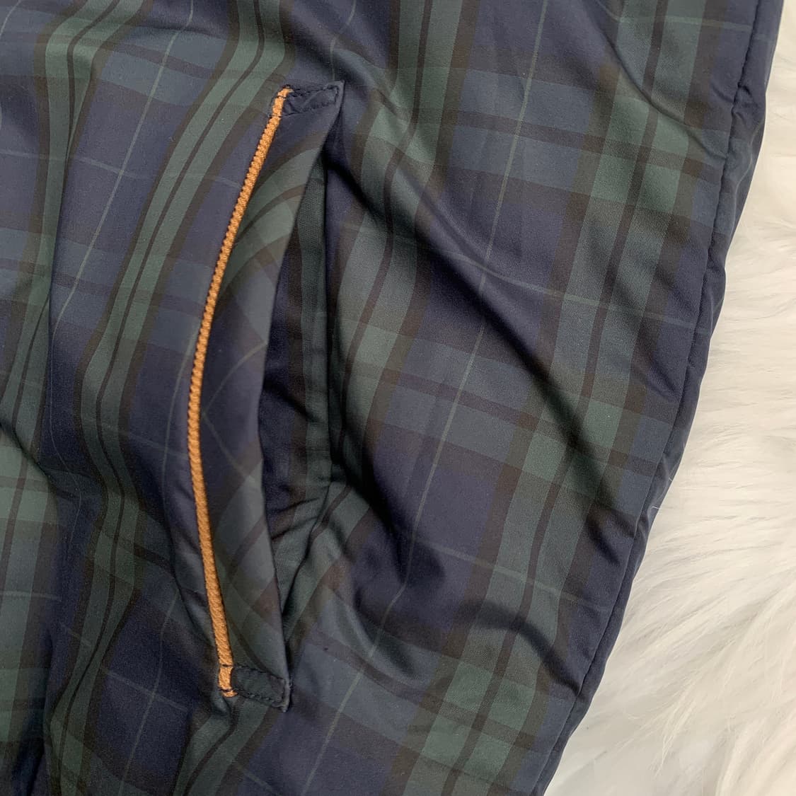 헤지스 키즈 리버시블 체크 플리스 점퍼 1717 상품이미지8