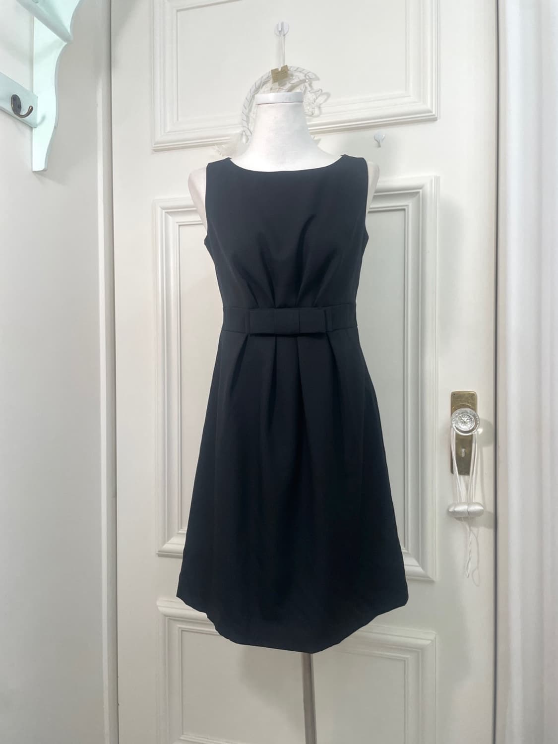 black waist shirring bow princess opc 상품이미지1