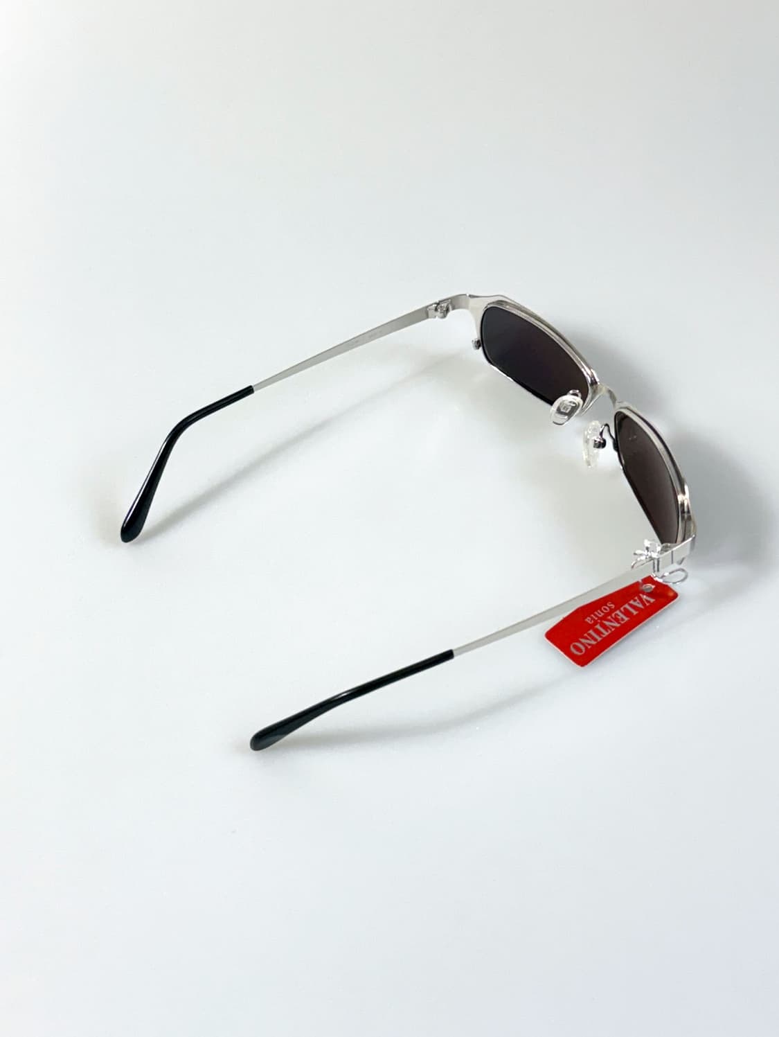 VALENTINO SONIA JAPAN 실버 메탈릭 빈티지 선글라스 상품이미지5
