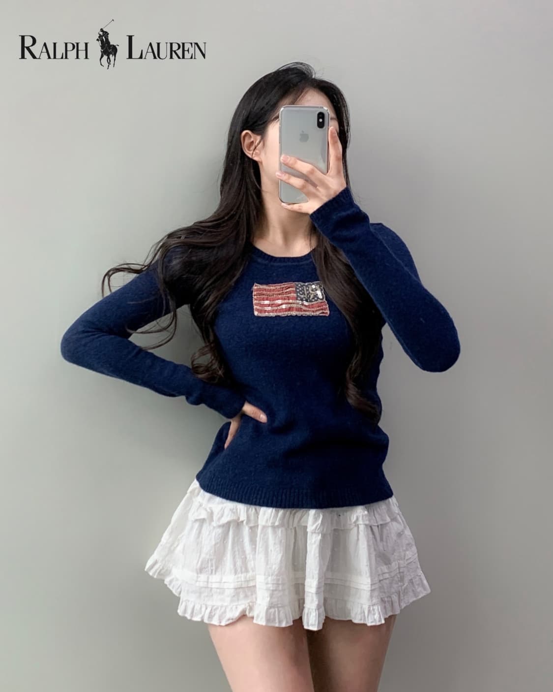 폴로 진스 성조기 니트  상품이미지2