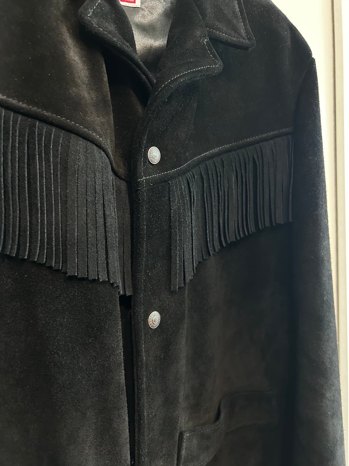 슈프림 x 쇼트 웨스턴 프린지 스웨이드 자켓 상품이미지7