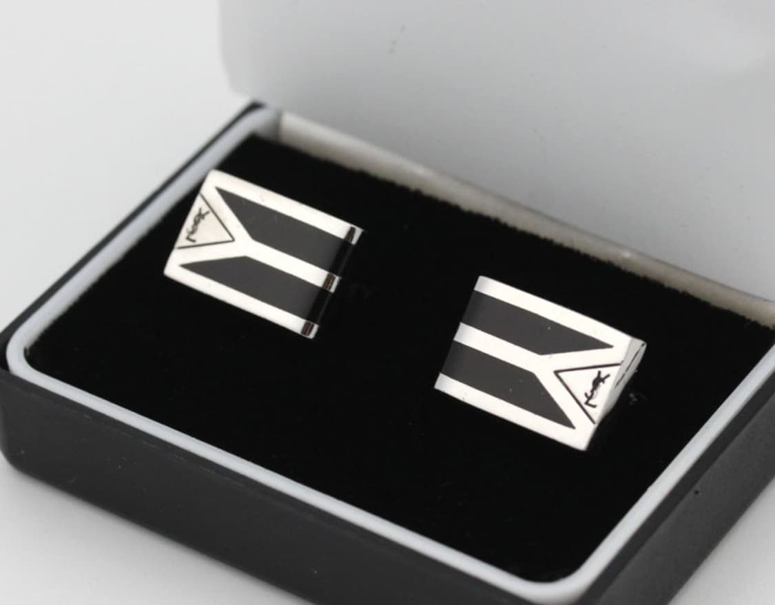 입생로랑 B등급 남자 명품 커프스 빈티지 상품이미지1